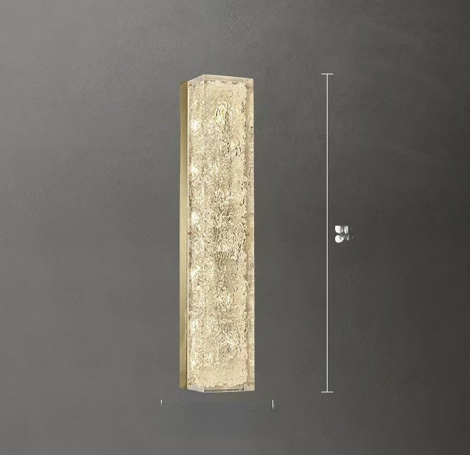 Creative Resin Bedside Wall Lamp with Warm Light